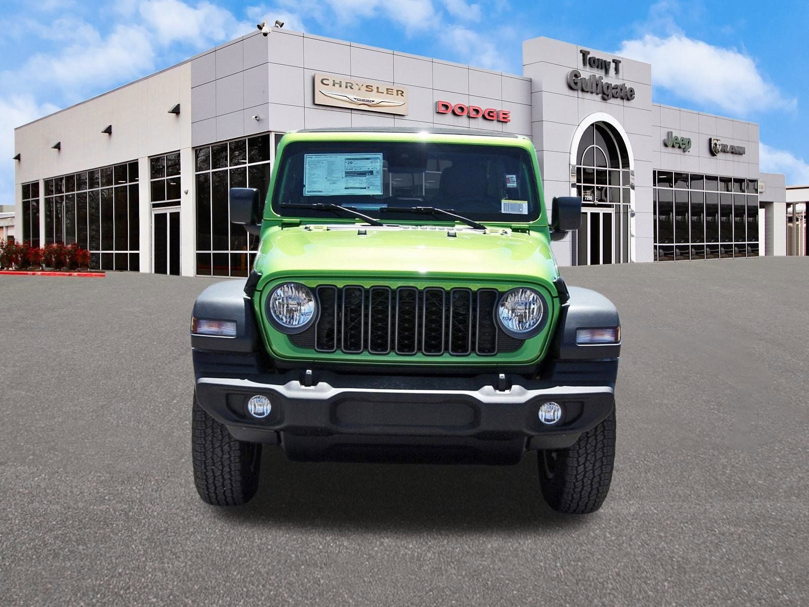 2025 Jeep Wrangler — side profile view