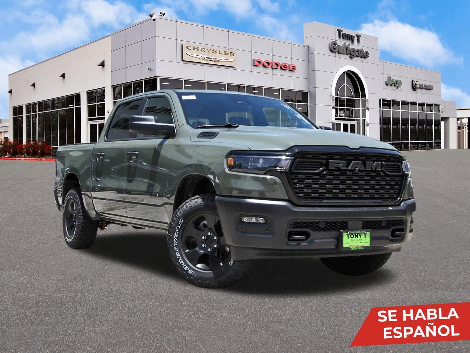 2026 RAM 1500 Warlock 4x4 Crew Cab 5'7" Box in Canyon Lake — front three-quarter view