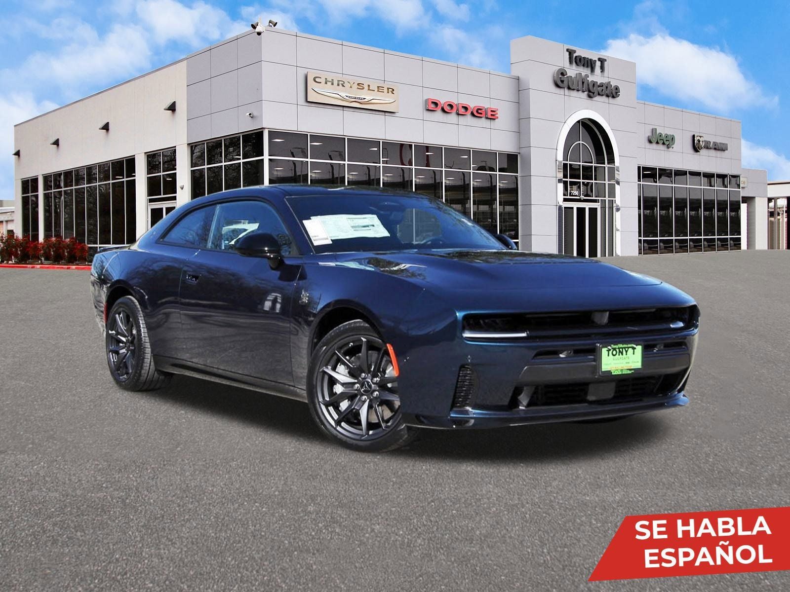 2026 Dodge Charger Scat Pack 2-Door AWD in After Dark — front three-quarter view